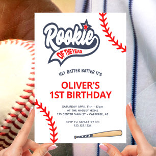 Invitation pour le 1er anniversaire de Rookie of t