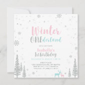 Invitation pour le 1er anniversaire de Silver Wint (Devant)