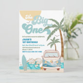 Invitation pour le 1er anniversaire de Surfs Up (Debout devant)