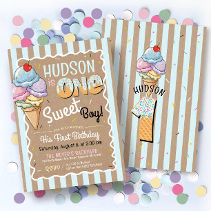 Invitation pour le 1er anniversaire de Sweet One C