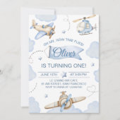 Invitation pour le 1er anniversaire de Time Flies  (Devant)
