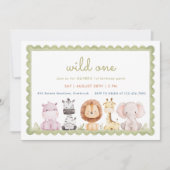 Invitation pour le 1er anniversaire de Wild One à (Devant)