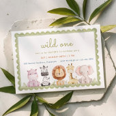 Invitation pour le 1er anniversaire de Wild One à