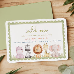 Invitation pour le 1er anniversaire de Wild One à