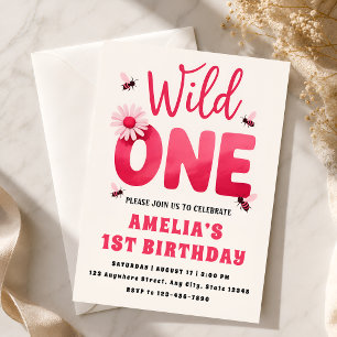 Invitation pour le 1er anniversaire de Wild One Fi
