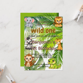 Invitation pour le 1er anniversaire de Wild One Sa