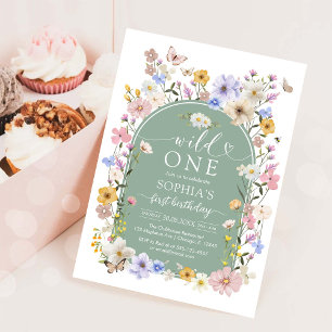 Invitation pour le 1er anniversaire de Wild One Wi