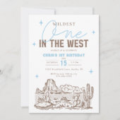 Invitation pour le 1er anniversaire de Wildest One (Devant)