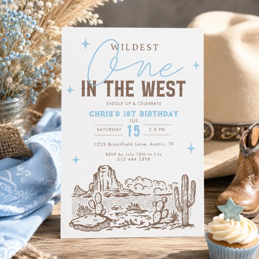 Invitation pour le 1er anniversaire de Wildest One