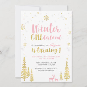 Invitation pour le 1er anniversaire de Winter Oned