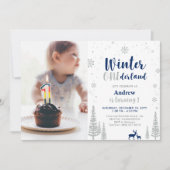 Invitation pour le 1er anniversaire de Winter Oned (Devant)