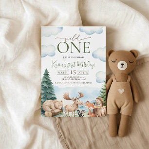 Invitation pour le 1er anniversaire de Woodland Wi