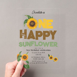 Invitation pour le 1er anniversaire d'été d'un tou