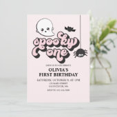 Invitation pour le 1er anniversaire d'Halloween Sp (Debout devant)