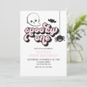 Invitation pour le 1er anniversaire d'Halloween Sp (Debout devant)