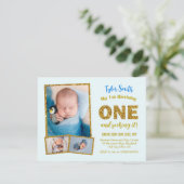 Invitation pour le 1er anniversaire, Premier anniv (Debout devant)