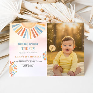 Invitation pour le 1er anniversaire - Premier tour