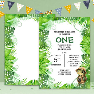 Invitation pour le 1er anniversaire sur le thème d