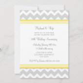 Invitation pour le 20e anniversaire à motif Chevro (Dos)