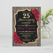 Invitation pour le 25e anniversaire - Bois Rouge O (Debout devant)