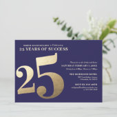 Invitation pour le 25e anniversaire de l'entrepris (Debout devant)