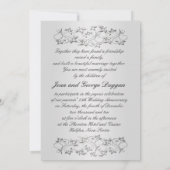 Invitation pour le 25e anniversaire de PRINTED BOW (Dos)