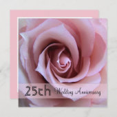 Invitation pour le 25e anniversaire d'Esperanza Ro (Devant / Derrière)