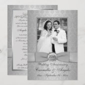 Invitation pour le 25e anniversaire - N'UTILISEZ P (Devant / Derrière)