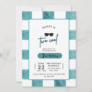 Invitation pour le 2e anniversaire de Too Cool