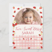 Invitation pour le 2e anniversaire de Two Sweet Be (Devant)