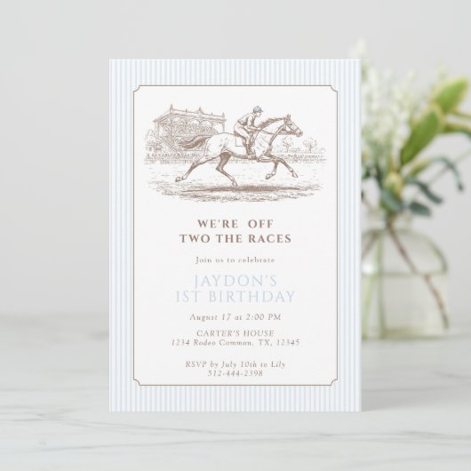 Invitation pour le 2e anniversaire de Two the Race (Debout devant)