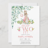 Invitation pour le 2ème anniversaire de Bunny (Devant)