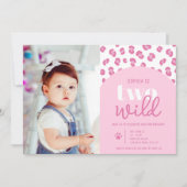 Invitation pour le 2ème anniversaire de deux petit (Devant)