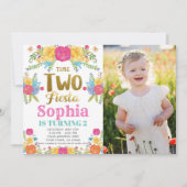 Invitation pour le 2ème anniversaire de Fiesta (Devant)