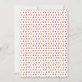 Invitation pour le 2ème anniversaire de Girls Two- (Dos)