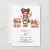 Invitation pour le 2ème anniversaire de la fée mig (Devant)