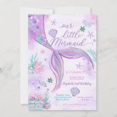 Invitation pour le 2ème anniversaire de la petite  (Devant)