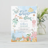 Invitation pour le 2ème anniversaire de Sous l'océ (Debout devant)