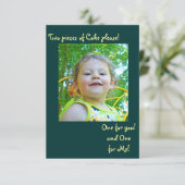 Invitation pour le 2ème anniversaire d'Emma #2 (Debout devant)