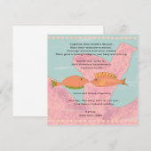 Invitation pour le 35e anniversaire de mariage Cor (Devant / Derrière)