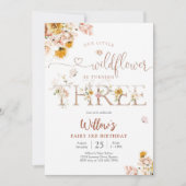 Invitation pour le 3e anniversaire de Fairy Wildfl (Devant)