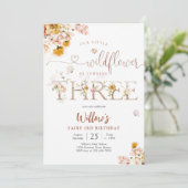 Invitation pour le 3e anniversaire de Fairy Wildfl (Debout devant)