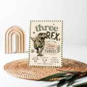 Invitation pour le 3ème anniversaire de Trois Rex