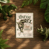 Invitation pour le 3ème anniversaire de Trois Rex