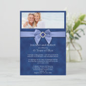 Invitation pour le 45e anniversaire de mariage - N (Debout devant)