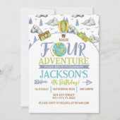 Invitation pour le 4ème anniversaire de Made Four (Devant)