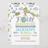 Invitation pour le 4ème anniversaire de Made Four  (Devant / Derrière)