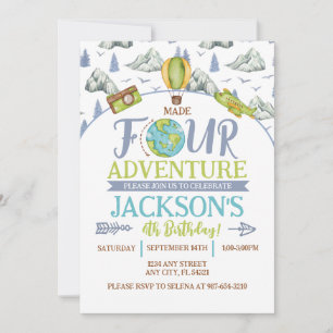 Invitation pour le 4ème anniversaire de Made Four 