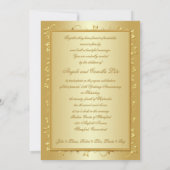 Invitation pour le 50e anniversaire (Dos)