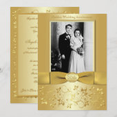 Invitation pour le 50e anniversaire (Devant / Derrière)